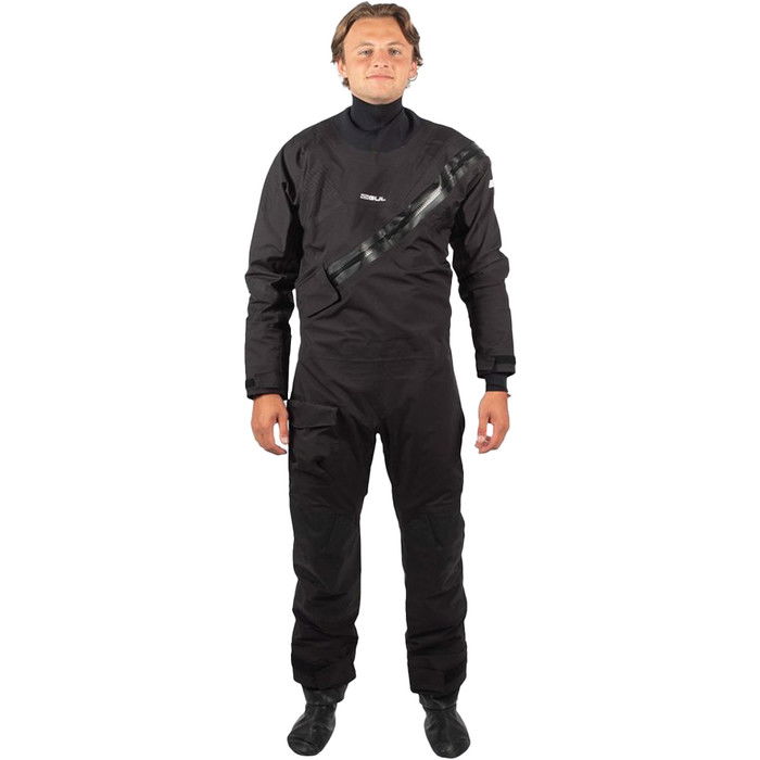 2024 Gul Mnner Dartmouth Eclip Zip Drysuit & Free Underfleece GM0378-B9 - Black